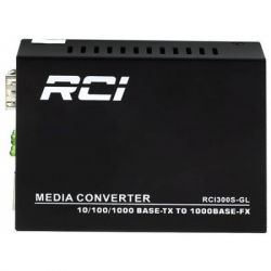  RCI 1G, SFP slot, RJ45, standart size metal case (RCI300S-GL) -  1