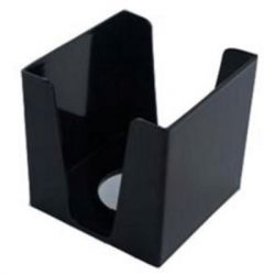 Подставка-куб для писем и бумаг КіП 90х90х90 мм черный (BOXP-KIP-BK999B)