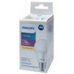  Philips Ecohome LED Bulb 11W E27 3000K 1PF/20RCA (929002299567) -  2
