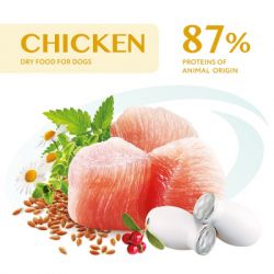 Сухий корм для собак Optimeal для великих порід зі смаком курки 12 кг (4820083905544) - Картинка 2