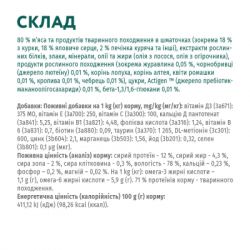 Вологий корм для кішок Optimeal для кошенят зі смаком курки 85 г (4820083905452) - Картинка 6