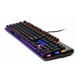 Клавіатура Vinga KBGM160 LED Outemu Blue USB Black (KBGM160 Black) - Картинка 8