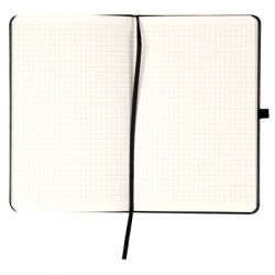 Блокнот Axent Partner Lux 125х195 мм 96 листов в клетку Черный (8202-01-A) - Картинка 4
