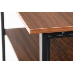 Стелаж Special4You DESTINY WALNUT (E6323) - Картинка 7