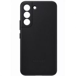     Samsung Leather Cover Galaxy S22 Black (EF-VS901LBEGRU) -  2