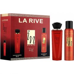 Набор косметики La Rive In Woman Red парф. вода 100 мл + дезодорант 150 мл (5901832067801)