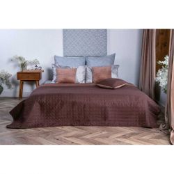 Покрывало Руно двухстороннее VeLour Коричневое 150 х 220 см (360.55_Cappuccino) - Картинка 7