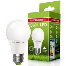 Лампочка EUROELECTRIC LED А60 10W E27 4000K 220V (LED-A60-10274(EE)) - Картинка 2