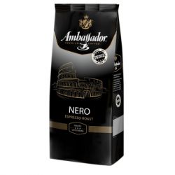 Кофе AMBASSADOR в зернах 1000г пакет, "Nero" (am.52309)