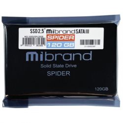SSD  Mibrand Spider 120Gb SATA III 2.5" (MI2.5SSD/SP120GB) -  3