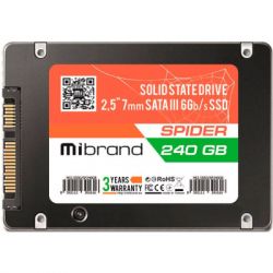  SSD 2.5" 240GB Mibrand (MI2.5SSD/SP240GB) -  1