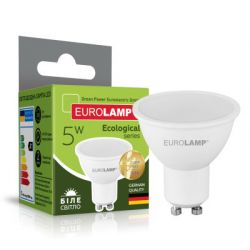  Eurolamp LED SMD MR16 5W GU10 4000K 220V (LED-SMD-05104(P)) -  1