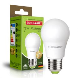  Eurolamp LED 50 7W E27 3000K 220V (LED-A50-07273(P))