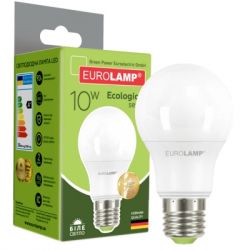 Лампочка Eurolamp LED А60 10W E27 4000K 220V (LED-A60-10274(P)) - Картинка 3