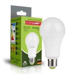  Eurolamp LED 70 15W E27 4000K 220V (LED-A70-15274(P)) -  1