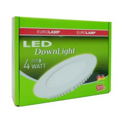 Світильник Eurolamp Downlight 4W 4000K (LED-DLR-4/4) - Картинка 2