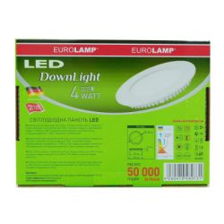 Світильник Eurolamp Downlight 4W 4000K (LED-DLR-4/4) - Картинка 3