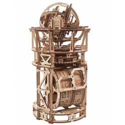 Конструктор Ugears Астроном. Настольные часы с турбийоном (70162) - Картинка 3