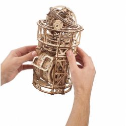 Конструктор Ugears Астроном. Настольные часы с турбийоном (70162) - Картинка 7