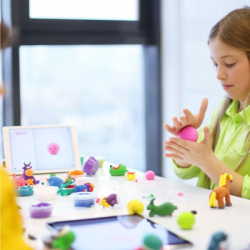 Набір для творчості Lipaka Тварини Меганабір пластиліну самозагуст. (15012-UA01) - Картинка 7