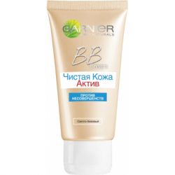 BB-крем Garnier Skin Naturals Чистая кожа Актив Светло-бежевый 50 мл (3600541480155)