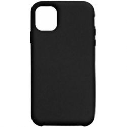     Drobak Liquid Silicon Case  Apple iPhone 13 Pro Max Black (707009)