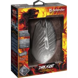 Мышка Defender Dark Agent GM-590L USB Black (52590) - Картинка 3