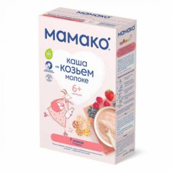Детская каша MAMAKO 7 злаков с ягодами на козьем молоке 200 г (1105418)