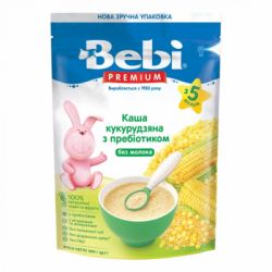 Детская каша Bebi Premium Кукурузная с пребиотиком 200 г (1105044)