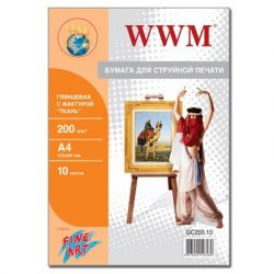Фотопапір WWM A4 Fine Art (GC200.10)
