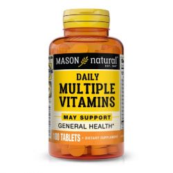  Mason Natural    , Daily Multiple Vitamins, 100 (MAV00881) -  1