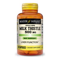  Mason Natural  500, Milk Thistle, 60  (MAV-11505) -  1