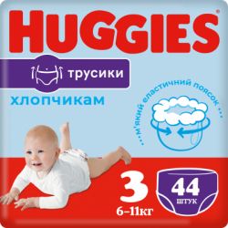 ϳ Huggies Pants 3 M-Pack 6-11    44  (5029053564241)