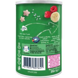 Детское печенье Gerber Рисово-пшеничные снеки 35 г (7613037307641) - Картинка 2