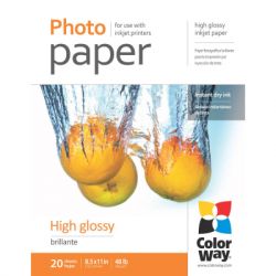 Фотопапір ColorWay LT 180г/м, glossy, 20sh, OEM (PG180020LT_OEM)