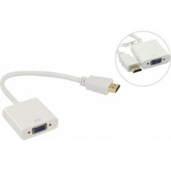  HDMI M to VGA F (      USB) ST-Lab (U-990 white) -  3
