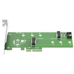  Maiwo Multi-Size PCIex4 & SATA  M.2 (M-Key  B-key) KT015 SSD (45774) -  4