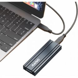 Карман внешний Maiwo M.2 SSD NVMe (PCIe) — USB 3.1 Type-C (K1686P space grey) - Картинка 11