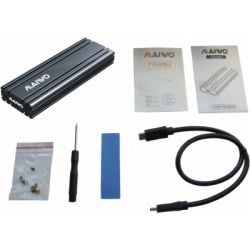 Карман внешний Maiwo M.2 SSD NVMe (PCIe) — USB 3.1 Type-C (K1686P space grey) - Картинка 8