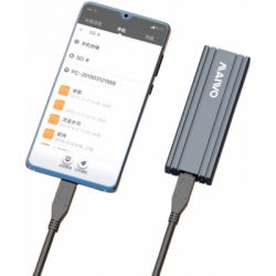 Карман внешний Maiwo M.2 SSD NVMe (PCIe) — USB 3.1 Type-C (K1686P space grey) - Картинка 9