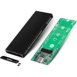   Maiwo M.2 SSD (NGFF) SATA USB3.1 GEN2 Type-C al. (K16NC black) -  3