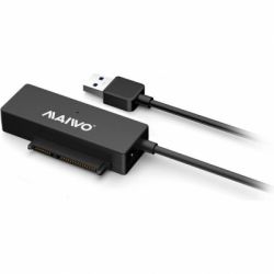 Адаптер Maiwo USB 3.0 to HDD SATA 2,5"/3,5"/5,25"/SSD, PA 2V/2A black (K10435A) - Картинка 2