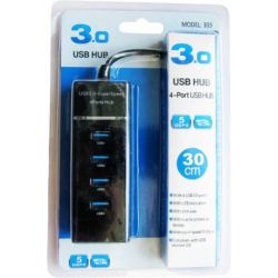 Концентратор Maiwo USB Type-C to 4х USB3.0 cable 29 cm (KH303) - Картинка 4