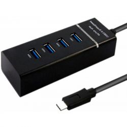  Maiwo USB Type-C to 4 USB3.0 cable 29 cm (KH303) -  1