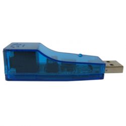   USB <-> Ethernet, Dynamode, Blue, 10/100 Mbps (USB-NIC-1427-100) -  2