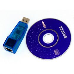  USB <-> Ethernet, Dynamode, Blue, 10/100 Mbps (USB-NIC-1427-100)