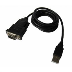  USB - COM (RS232), Dynamode, Black, 1.5 ,  FTDI FT232RL (FTDI-DB9M-02)