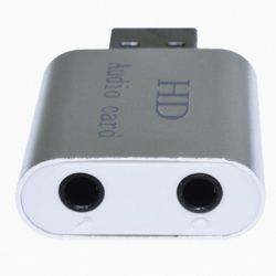 Звуковая карта Звуковая плата Dynamode USB-SOUND7-ALU silver - Картинка 2