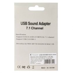     Dynamode USB-SOUND7-ALU black -  6