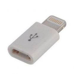  Lightning to Micro USB Lapara (LA-Lightning-MicroUSB-adaptor white)